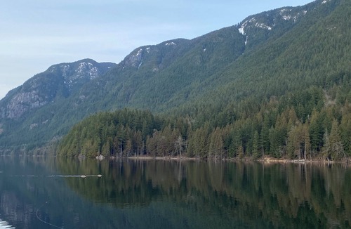Anmore House | Luxury Lake Retreat w/Central AC & 7 person Hot Tub