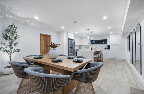 West Little Havana House | Luxury Poolside Oasis Backyard Lounge & Grill