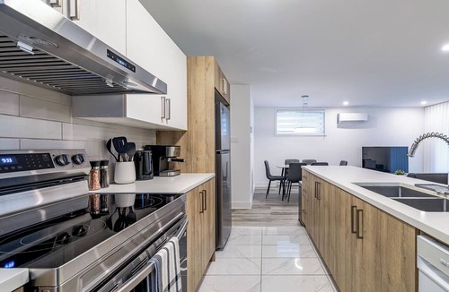 Lafleche Apartment | Modern 2BR Basement Suite Near Montreal, Free Parking & WiFi