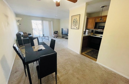 Elkins Park Apartment | Modern & Spacious 2BR/2BA | Long-Stay Friendly