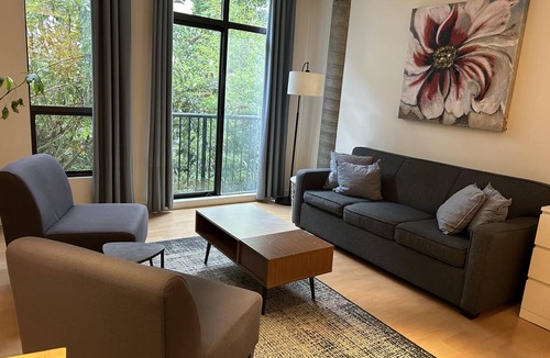 Downtown Victoria Condo | Modern Waterfront Sanctuary with Home Office