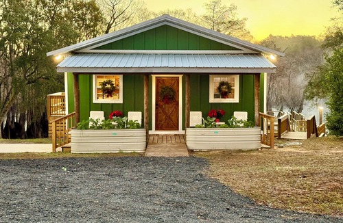 Bristol Cottage | New listing! Waterfront with dock, boat ramp! Surrounded by tupelo & cypress!