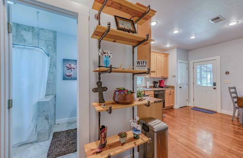 Bandera House | Peaceful Lower Downtown Bandera, King Bed, Pet Friendly w/Large Fenced Yard!