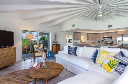 Marathon House | Pirate Point, Luxe 5BR Escape w/Pool, Tiki, & Dock Minutes from the Beach