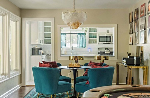 Tarrytown House | Poolside Funhouse with Arcade, Billiard, Poker