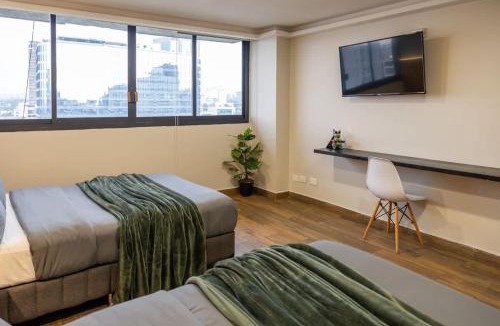 Los Morales House | Posh Polanco Stay TVs and Desks in Each Room