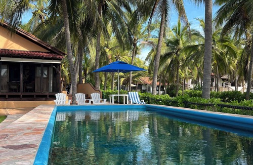 Barra de Potosi House | Private bungalow on the beach with WiFi and AC in Playa Blanca, Zihuatanejo