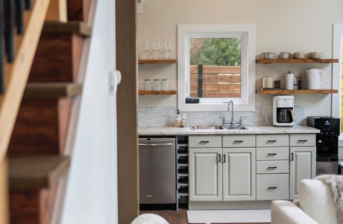 Tatamagouche House | Riverfront Chalet in Tatamagouche. Fireplace, Firepit, BBQ + Soaker Tub