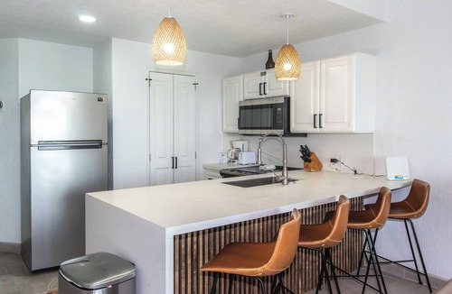 Sandy Beach Condo | Sonoran Spa N807 - 1 BR Next to the Pool, High Speed Wi-Fi - Beachfront Upper Floor Luxury Condo