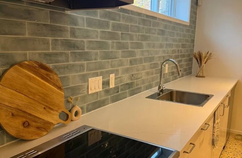 Keelesdale - Eglinton West Apartment | Spacious Designer Suite + NEW kitchen on LRT route