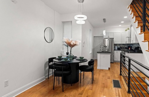 North Philadelphia West House | Stylish Brewerytown Gem Near Center City Sleeps 8