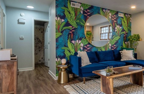 Oread Apartment | Stylish, comfortable, and just minutes from Mass Street