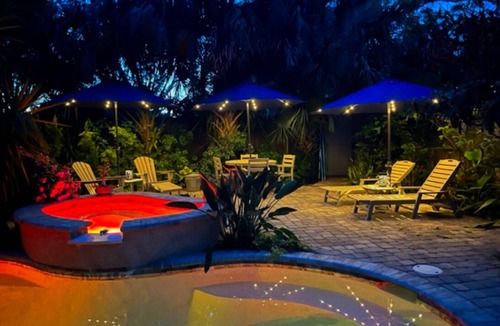 St. Augustine Apartment | Tranquil Guest Suite in Paradise with Private Pool Walking Distance to Town