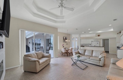 Englewood East Villa | Two Master suites, Two living rooms, awesome lake view enjoy Florida sunsets!