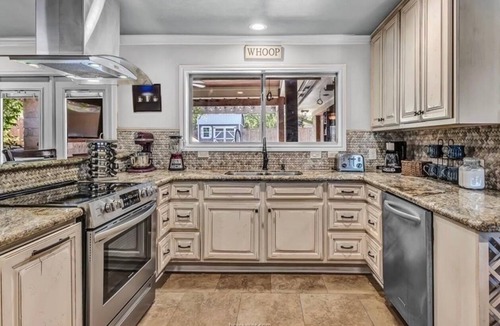 Redmond Terrace House | Ultimate Game Day Setup-Pool/Hot Tub-Outdoor Entertainment Area-Sleeps 14