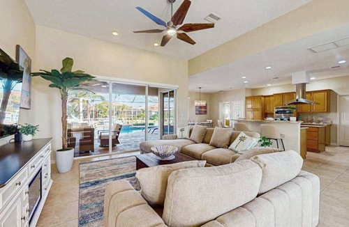 Burnt Store Isles House | Waterfront Paradise with Private Pool, Game Room & Pet-Friendly