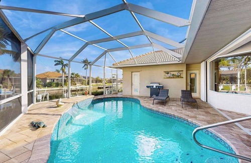 Burnt Store Isles House | Waterfront Paradise with Private Pool, Game Room & Pet-Friendly
