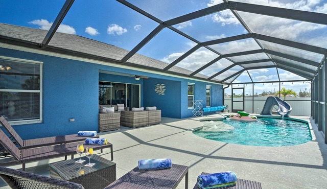 15 Mi to Beach: Home w/Pool in Cape Coral