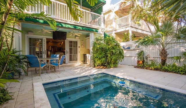 A Wave From It All at The Truman Annex in Key West