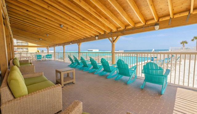 ADA Oceanfront Studio | Games, Pool & Picnic Area in Ormond Beach