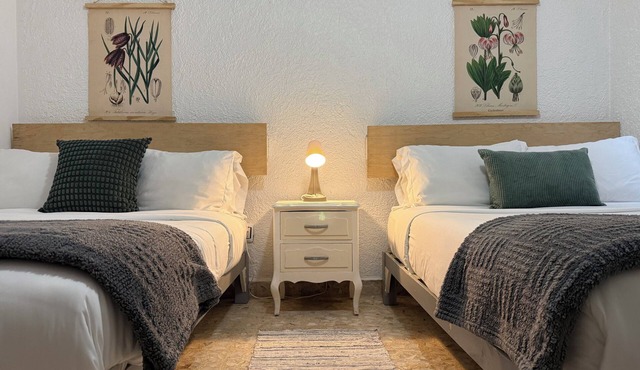 Amazing 2 Villas+1Studio in Coyoacan Mexico 15 mins Estadio and 15 mins Airport