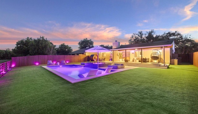 Backyard Resort w/Pool, Spa, Sauna + Theater