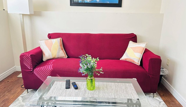 Basement Unit in a house with 2 bedrooms, full bathroom and living area