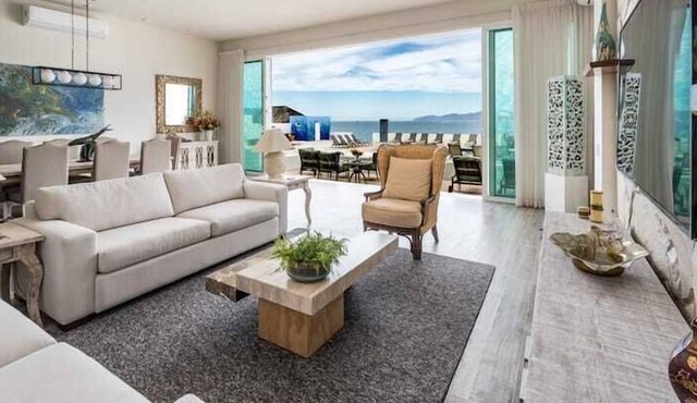 Beach front Villa #1