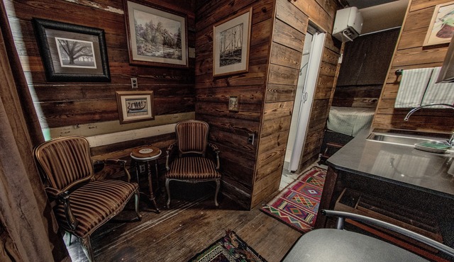 Bohemian Container Tiny Home centrally located in The Cedars artist neighborhood