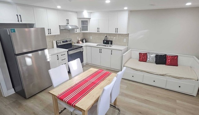 Brand new basement apartment