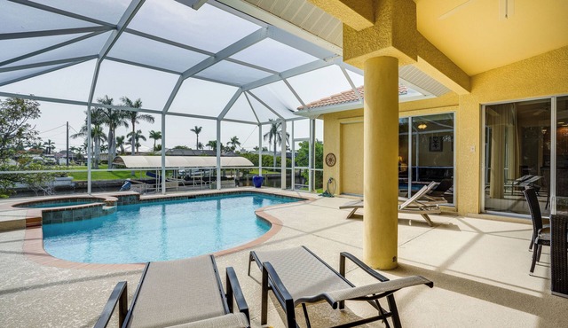 Cape Coral Home on Caloosahatchee River w/Pool!