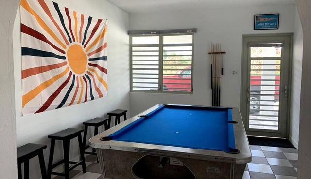 Casa Ramé- Retro-Chic Apt with Pool Table and Panoramic View in Rincon