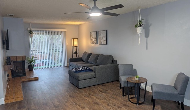 Comfy & Cozy 1-bedroom condo in San Antonio with AC and Wifi