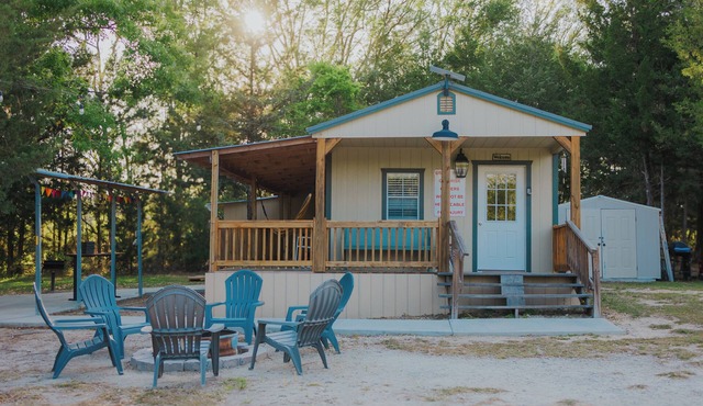 Cozy 1-bedroom cabin in peaceful Newberry with AC