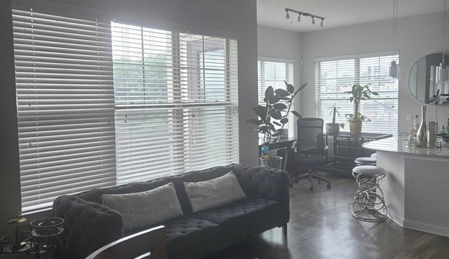 Cozy 2-bedroom apartment with AC in enjoyable Buckhead Atlanta neighborhood.
