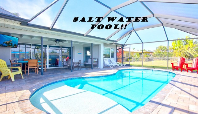 Direct gulf access home, near shopping, Yacht Club, and beach!