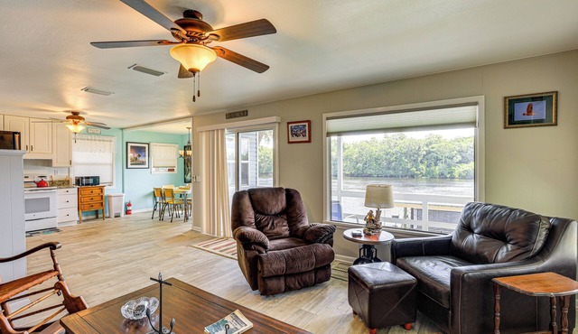 Dock + Screened Porch: Suwannee River Retreat!