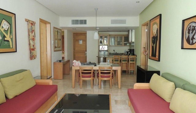 Enjoy with your family group in a two-bedroom suite.