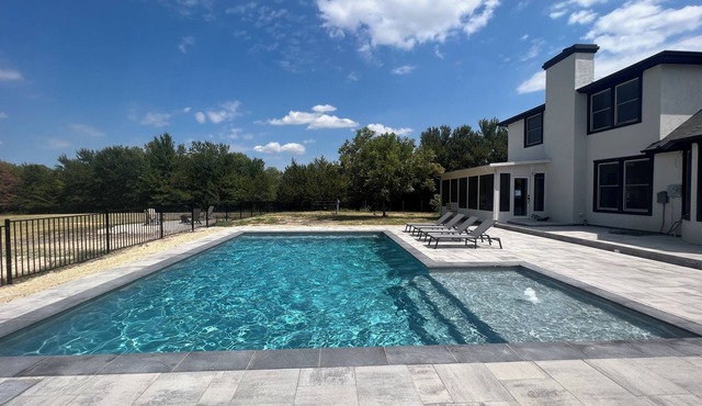 Experience Elegance at our Luxury Ranch with New Pool & Deck