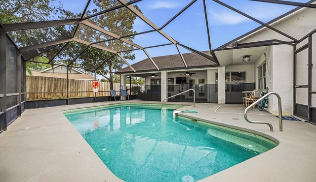 Fun in the Sun Retreat | 3BR Pool Home | Dog Friendly | Minutes to Beach | Palm Coast