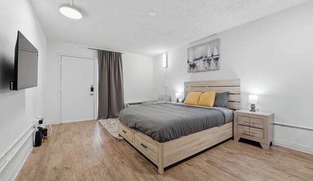 Functional studio with upgraded interiors