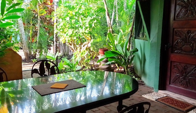Geodesic Dome with Kitchen and A/C, 1 Block to the Beach