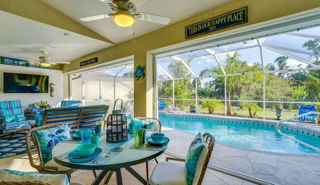 Gorgeous Punta Gorda Home w/Lanai & Private Pool!