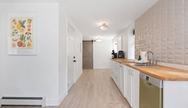 Historical Lux 2BD suite | stocked kitchenette | free parking | welcome gift
