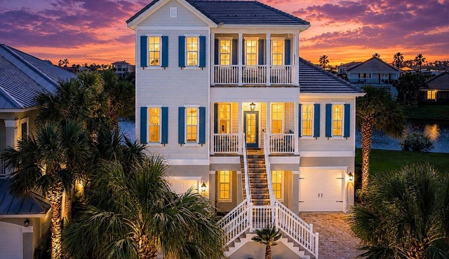 Latitude Adjustment in Cinnamon Beach! Private Heated Pool! Ocean Views!