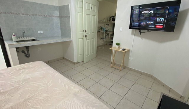 Loft en Distrito Tec. a 5 min a Fundidora. Walmart Nuevo Sur, Seguro y caminable