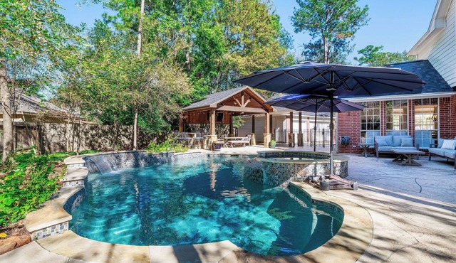 Luxury home with private pool.