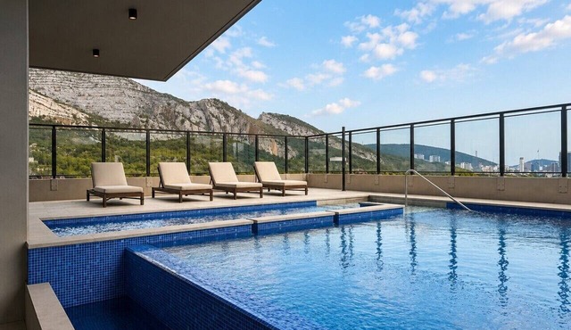 ¡Luxury in SPGG! 1 King & 2 Twin Bed 5ppl Pool Gym