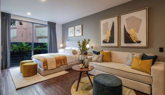 Luxury Studio w/Rooftop Terrace in Condesa
