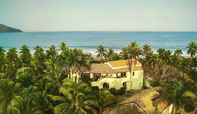Magnificent Architectural Ocean Front Estate blending harmoniously with nature.